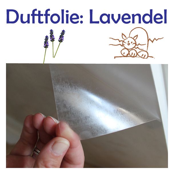 Duftfolie Verduftikuss Lavendel: mit dem Lass-das-Kratzen Effekt