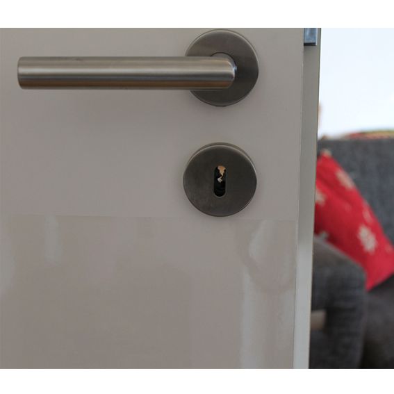Kratzschutz robuster Türabdeckung großer Vinyl-Türschutz für Hunde schützen Sie Ihre Tür Tür-Kratzschutz Möbel und Wand mit klarer 